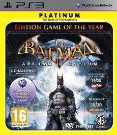 Batman Arkham Asylum (Game of the Year Edition) (platinum) voor de PlayStation 3 kopen op nedgame.nl