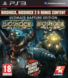 BioShock Ultimate Rapture Edition (1 and 2 + DLC + Infinite Stickers) voor de PlayStation 3 kopen op nedgame.nl