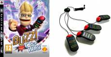 Buzz Quiz World + Wired Buzzers voor de PlayStation 3 kopen op nedgame.nl