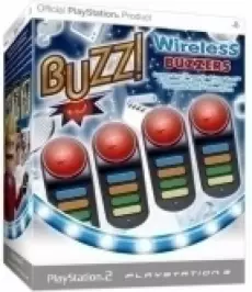 Buzz Wireless Buzzers (set van 4) voor de PlayStation 3 kopen op nedgame.nl