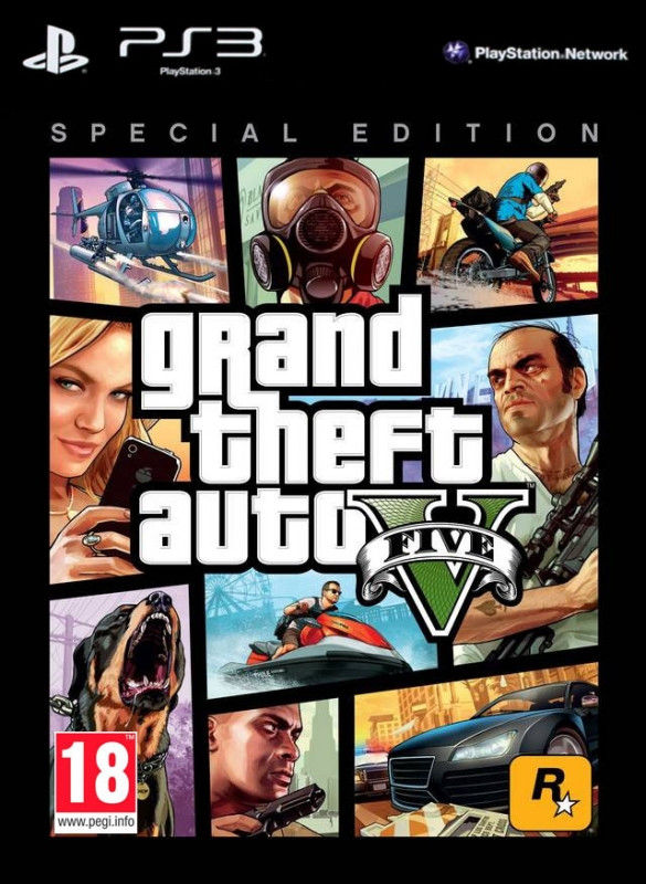Regeringsverordening Zeestraat eenvoudig Nedgame gameshop: Grand Theft Auto 5 (GTA V) Special Edition (PlayStation 3)  kopen