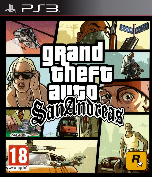 merk Onveilig Actief Nedgame gameshop: Grand Theft Auto San Andreas (PlayStation 3) kopen