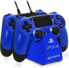 4Gamers Dual Charge & Stand (Blue) voor de PlayStation 4 kopen op nedgame.nl
