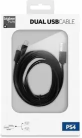 Big Ben Dual USB Cable voor de PlayStation 4 kopen op nedgame.nl