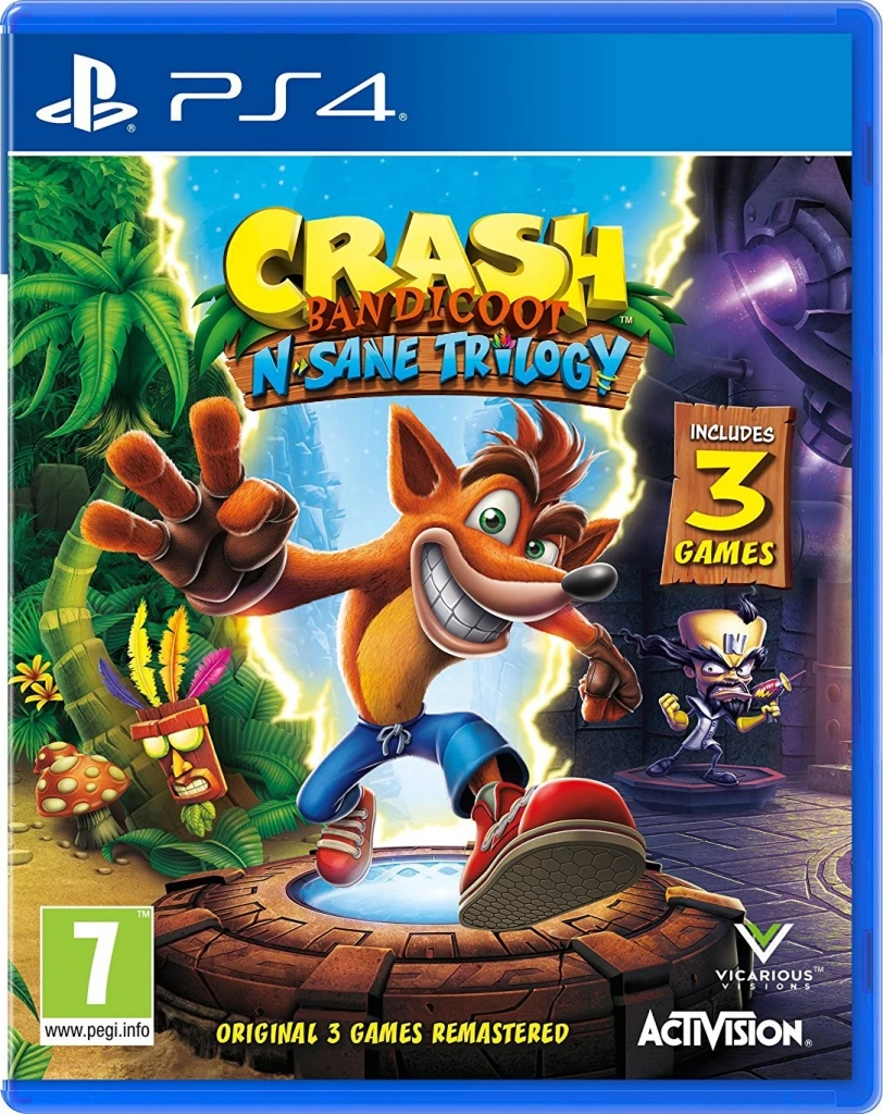 Crash Bandicoot N. Sane Trilogy voor de PlayStation 4 kopen op nedgame.nl