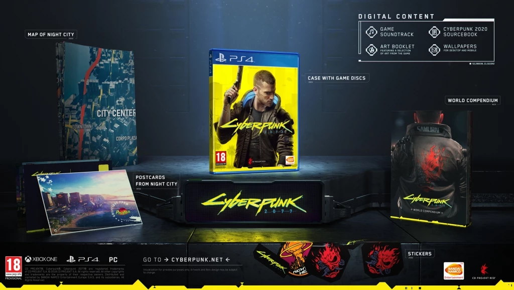 Cyberpunk 2077 Day One Edition voor de PlayStation 4 kopen op nedgame.nl