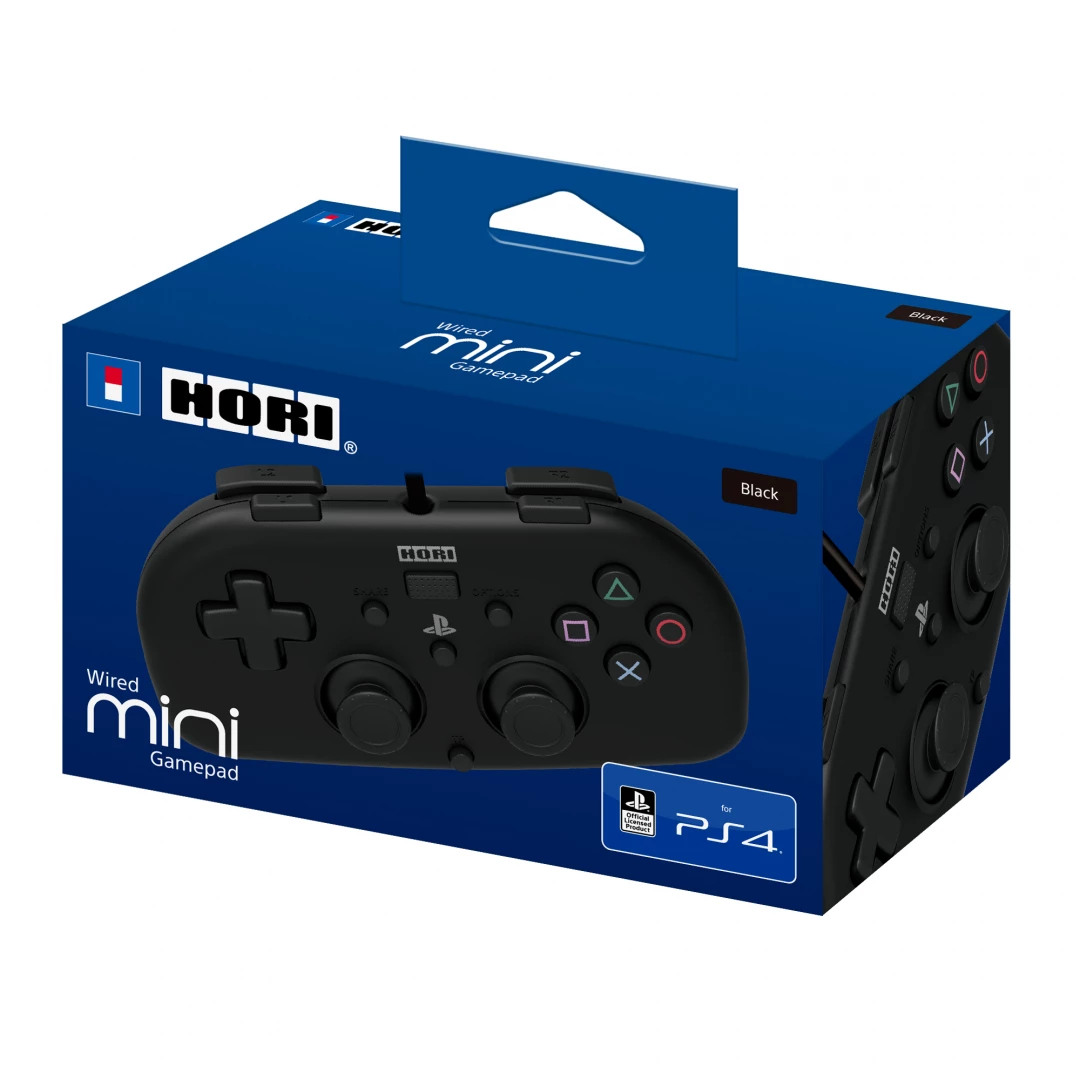 Hori Wired Mini Gamepad (Black) voor de PlayStation 4 kopen op nedgame.nl