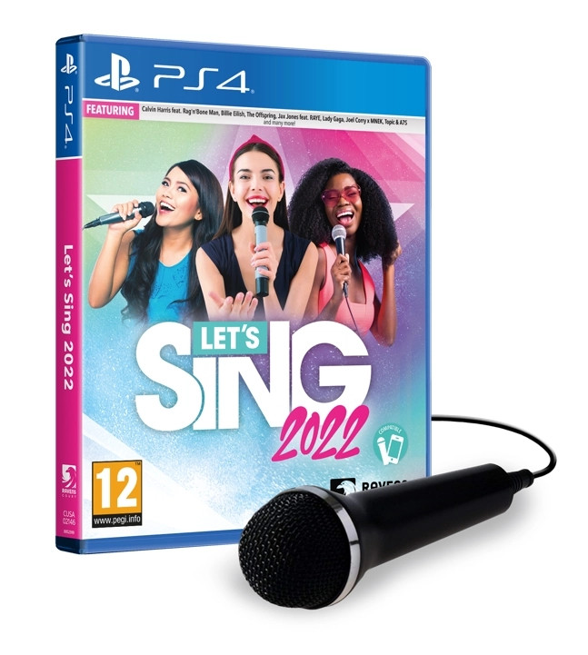 Lunch Voorlopige naam Brig Nedgame gameshop: Let's Sing 2022 + 1 Microphone (PlayStation 4) kopen
