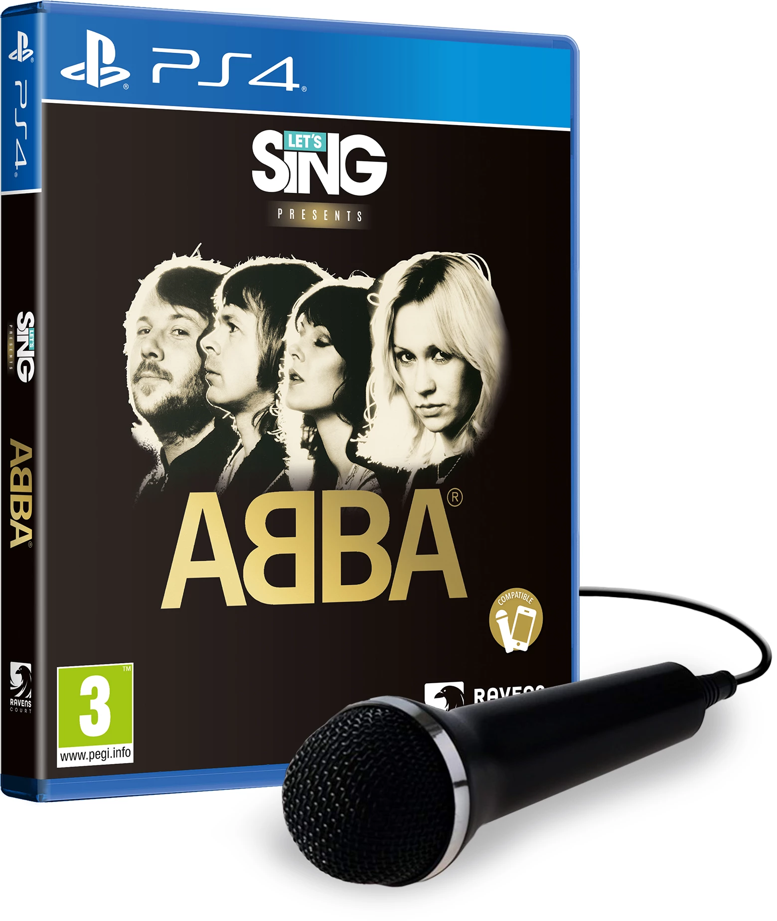 Let's Sing ABBA + 1 Microphone voor de PlayStation 4 kopen op nedgame.nl