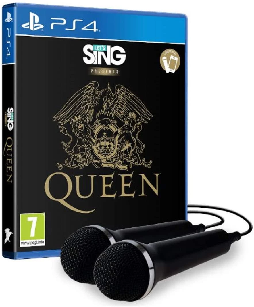 Let's Sing Queen + 2 Microphones voor de PlayStation 4 kopen op nedgame.nl