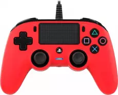 Nacon Wired Compact Controller (Red) voor de PlayStation 4 kopen op nedgame.nl