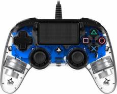 Nacon Wired Illuminated Compact Controller (Blue) voor de PlayStation 4 kopen op nedgame.nl
