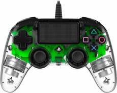 Nacon Wired Illuminated Compact Controller (Green) voor de PlayStation 4 kopen op nedgame.nl