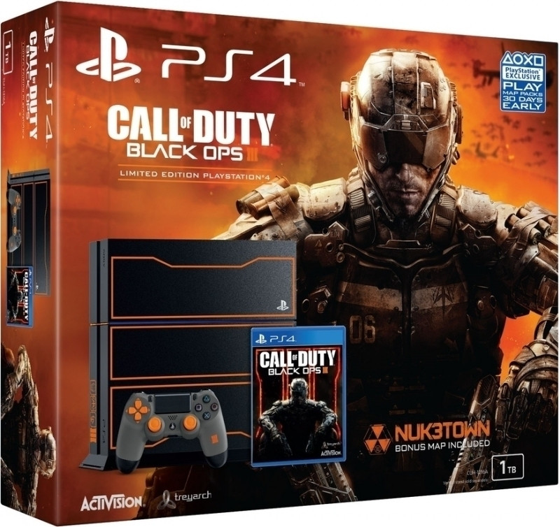 Malaise ik ontbijt behang Nedgame gameshop: Playstation 4 (Black) 1TB Call of Duty Black Ops 3  Limited Edition Pack (PlayStation 4) kopen