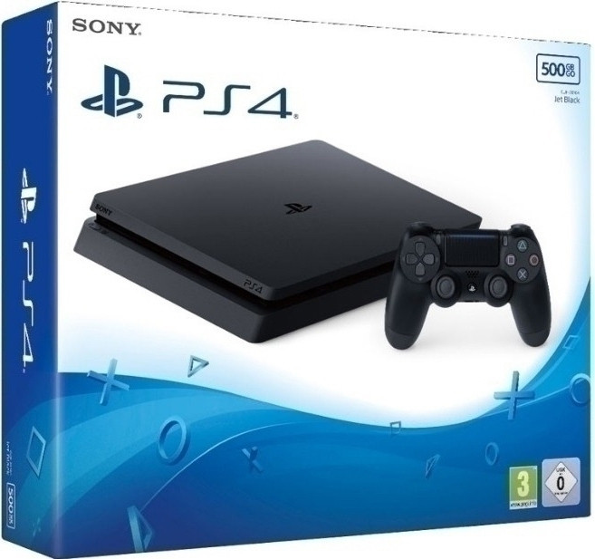 Productiviteit Doe herleven ontmoeten Nedgame gameshop: PlayStation 4 Slim (Black) 500GB (PlayStation 4) kopen