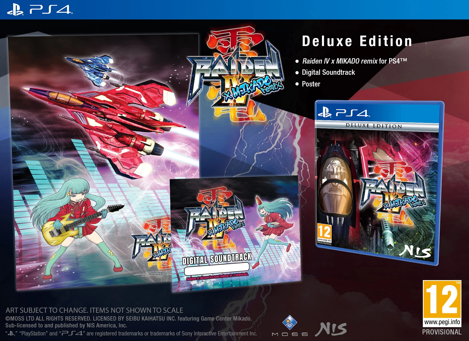 Raiden IV x MIKADO Remix - Deluxe Edition voor de PlayStation 4 preorder plaatsen op nedgame.nl