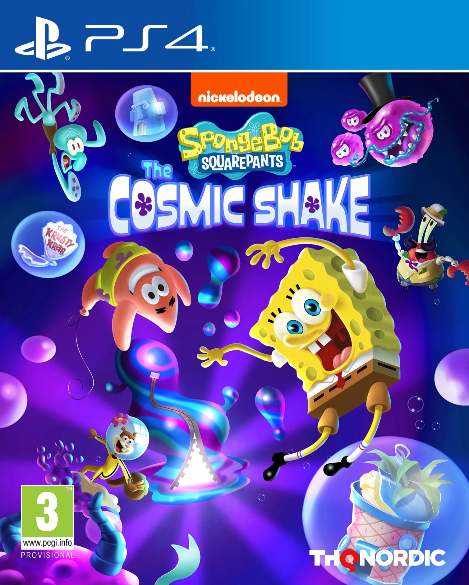 Spongebob Squarepants Cosmic Shake voor de PlayStation 4 preorder plaatsen op nedgame.nl