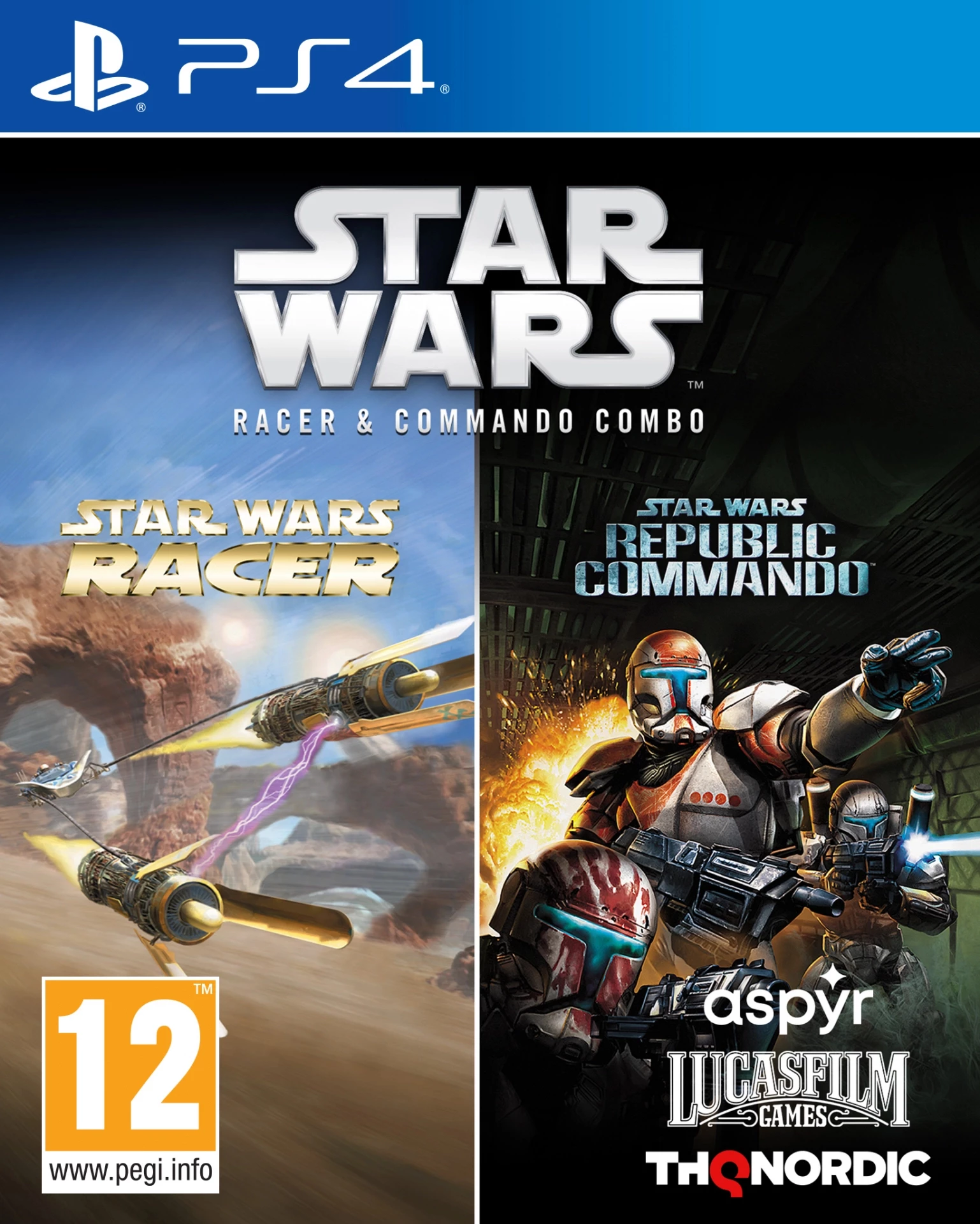 Star Wars Episode 1 Racer & Republic Commando Collection voor de PlayStation 4 kopen op nedgame.nl
