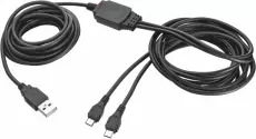 Trust GXT222 Duo Charge Cable voor de PlayStation 4 kopen op nedgame.nl