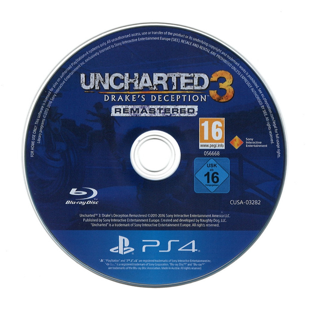 Uncharted 3 sales ps4