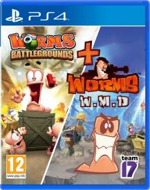 Worms Battlegrounds + WMD (Double Pack) voor de PlayStation 4 kopen op nedgame.nl