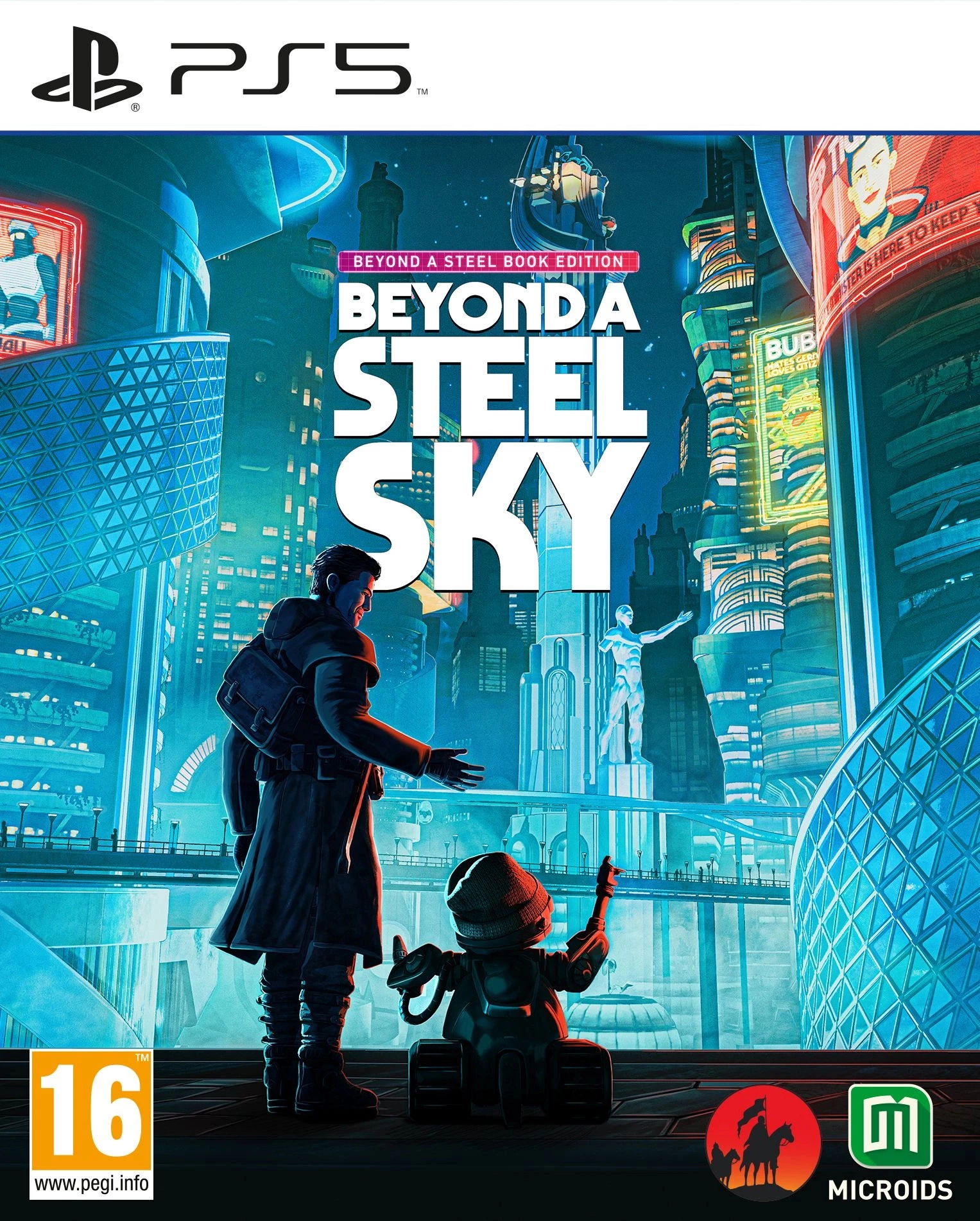Beyond a Steel Sky - Beyond a Steelbook Edition voor de PlayStation 5 kopen op nedgame.nl