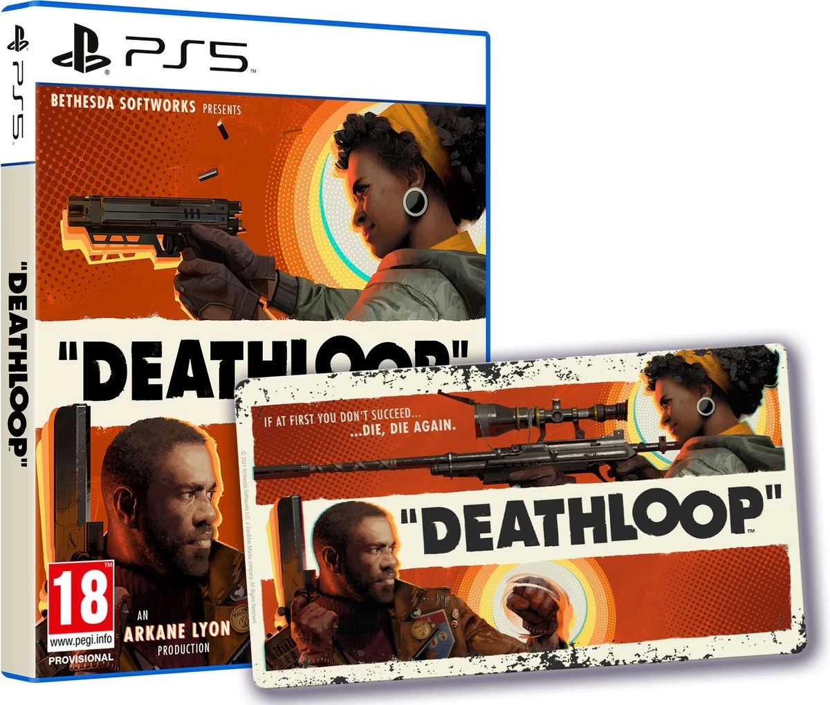 Deathloop Metal Plate Edition voor de PlayStation 5 kopen op nedgame.nl