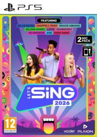 Let's Sing 2026 + 2 Microphones voor de PlayStation 5 preorder plaatsen op nedgame.nl