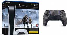 PlayStation 5 Digital Edition + God of War Ragnarök + DualSense Grey Camo voor de PlayStation 5 preorder plaatsen op nedgame.nl