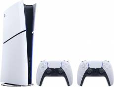 PlayStation 5 Digital Edition + 2 Dualsense Wireless Controllers (SLIM VERSION) voor de PlayStation 5 kopen op nedgame.nl