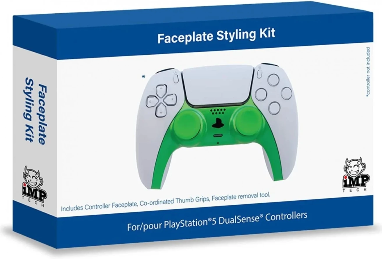 PS5 DualSense Faceplate Styling Kit - Green voor de PlayStation 5 kopen op nedgame.nl