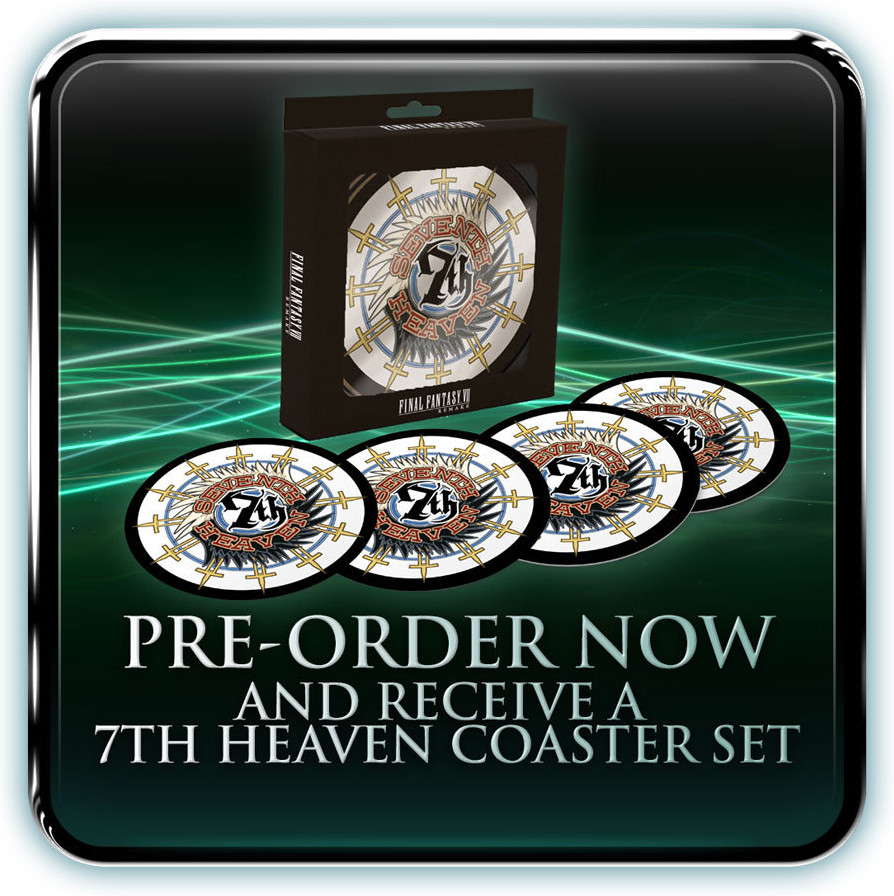 Bonus - Final Fantasy VII Remake Coasters