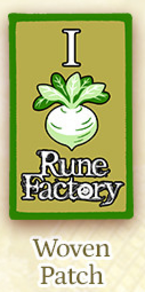 Bonus - Rune Factory Woven Patch