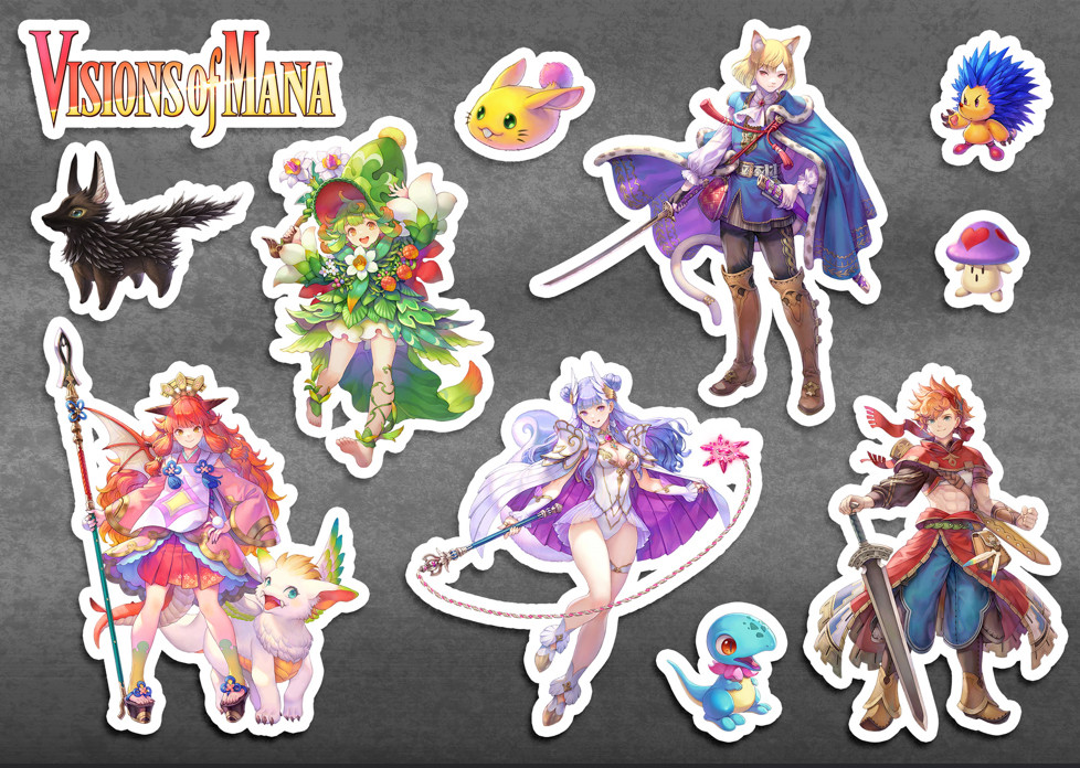 Bonus - Visions of Mana Magneetstickervel