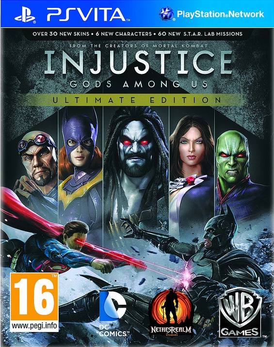Injustice Gods Among Us Ultimate Edition voor de PS Vita kopen op nedgame.nl