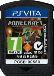 Minecraft (losse cassette) voor de PS Vita kopen op nedgame.nl