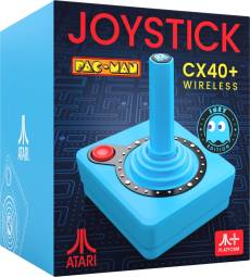 Pac-Man CX-40+ Wireless Joystick - Blue (Inky Edition) voor de Retro Consoles preorder plaatsen op nedgame.nl