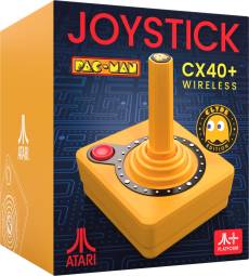 Pac-Man CX-40+ Wireless Joystick - Orange (Clyde Edition) voor de Retro Consoles preorder plaatsen op nedgame.nl