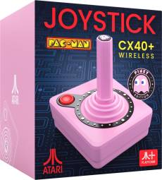 Pac-Man CX-40+ Wireless Joystick - Pink (Pinky Edition) voor de Retro Consoles preorder plaatsen op nedgame.nl