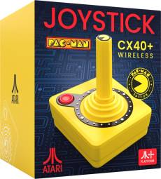 Pac-Man CX-40+ Wireless Joystick - Yellow (Pac-Man Edition) voor de Retro Consoles preorder plaatsen op nedgame.nl