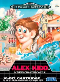 Alex Kidd in the Enchanted Castle voor de Sega MegaDrive kopen op nedgame.nl