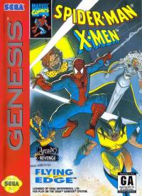 Spider-man X-Men voor de Sega MegaDrive kopen op nedgame.nl