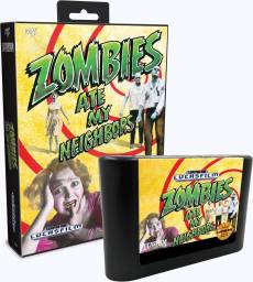 Zombies Ate My Neighbors Black Cartridge Edition (Limited Run Games) voor de Sega MegaDrive kopen op nedgame.nl
