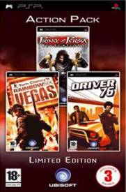 Action Pack (Prince of Persia Revelations + Rainbow Six Vegas + Driver 76) voor de Sony PSP kopen op nedgame.nl