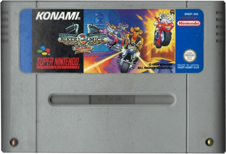 Biker mice best sale from mars snes