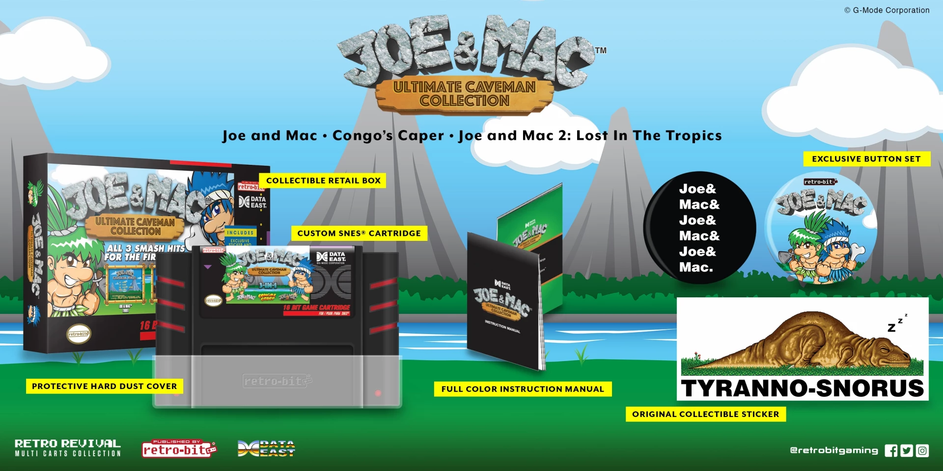 Joe & Mac Ultimate Caveman Collection voor de Super Nintendo kopen op nedgame.nl