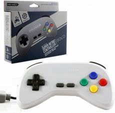 Retro-Bit Wired Super Retro Controller Solo (Grey) voor de Super Nintendo kopen op nedgame.nl