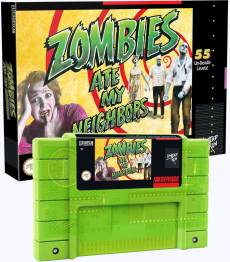 Zombies Ate My Neighbors Green Cartridge Edition (Limited Run Games) voor de Super Nintendo kopen op nedgame.nl