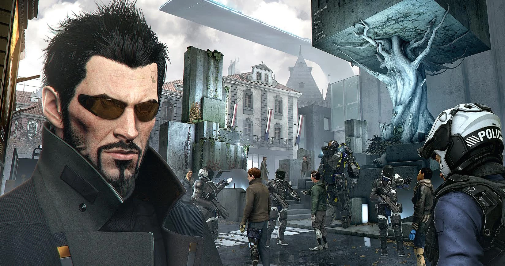 Deus Ex Mankind Divided Day 1 Edition voor de PlayStation 4 kopen op nedgame.nl
