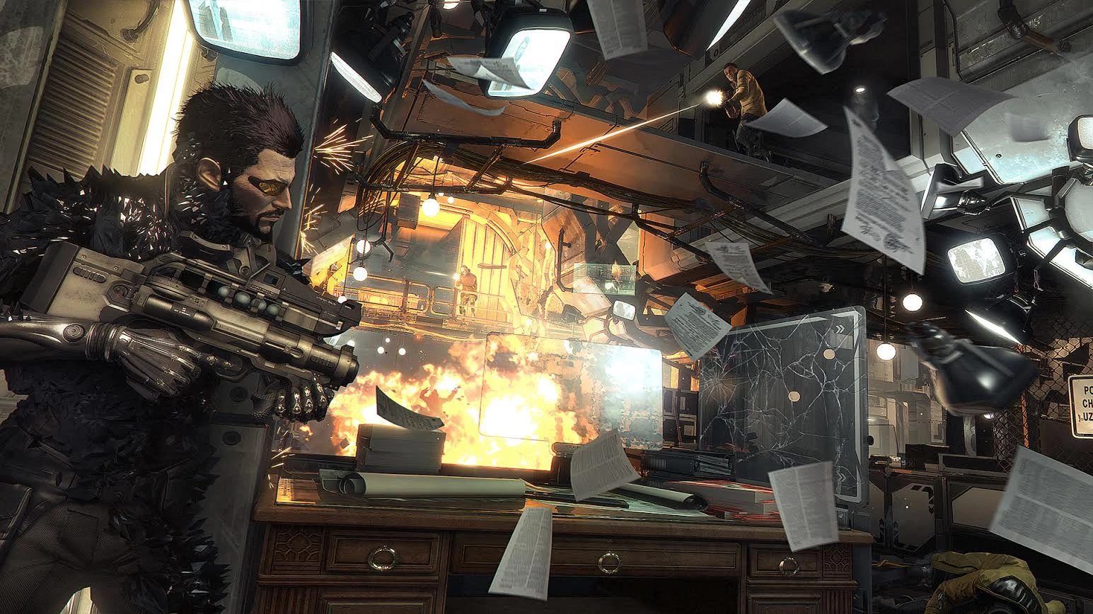 Deus Ex Mankind Divided Day 1 Edition voor de PlayStation 4 kopen op nedgame.nl